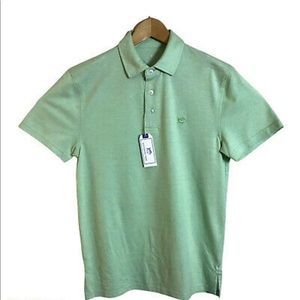 Southern tide mens polo shirt in green tea